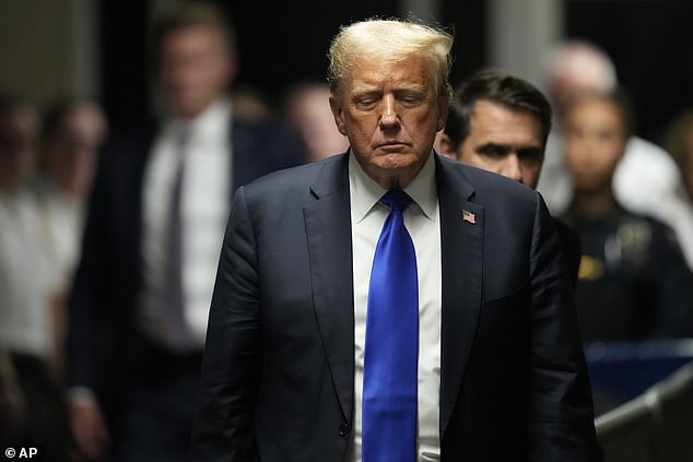 Donald Trump campaign website crashes as donations flood in after he was found guilty of all 34 charges