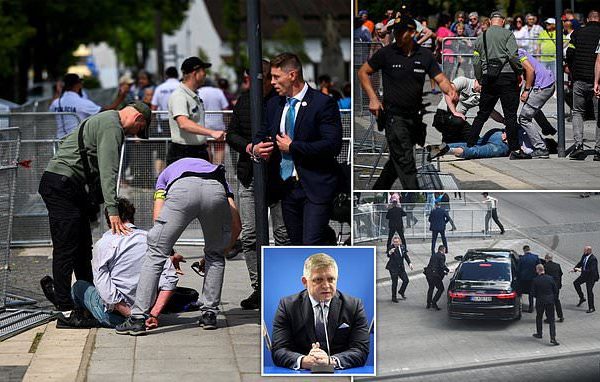 Slovakian Prime Minister in life threatening condition after being shot by a 71-year-old assassin