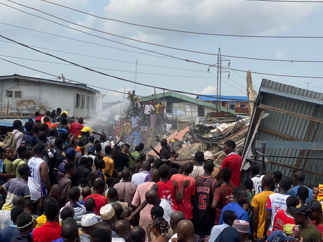 Many Worshippers feared dead as mosque collapses during prayers in Lagos