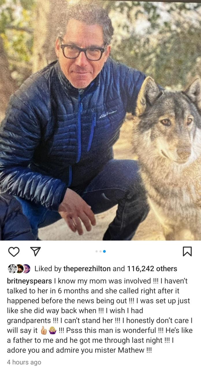 I know my mum was involved - Britney Spears accuses her mother of "set up" after ambulance was sent to her hotel