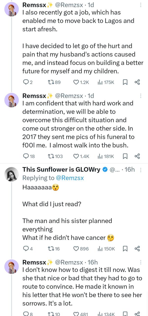 Woman narrates how her husband