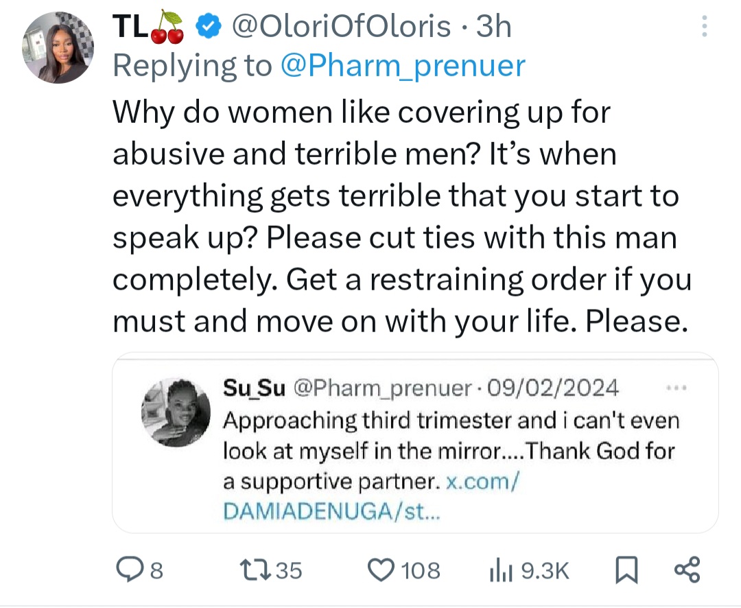 "I also wake by 4am to package his breakfast and lunch" Old tweet by woman detailing how she pampers her husband emerges days after she cried out that he used her CS money to buy phone and dog