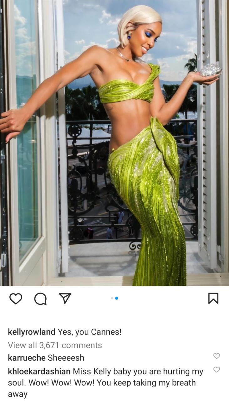 Kelly Rowland exposes cleavage and underboobs in revealing dress (photos)