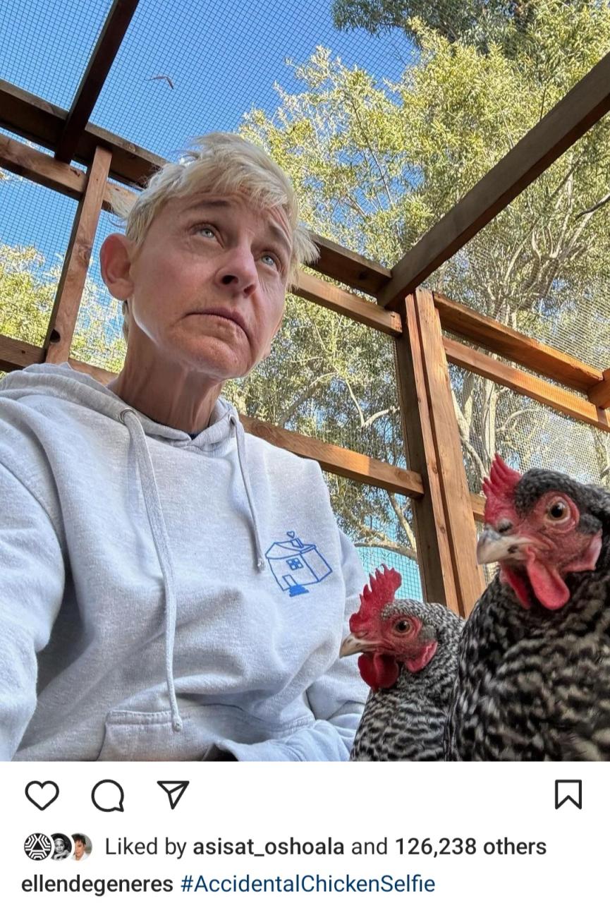 Ellen DeGeneres shamed for looking old in new photo