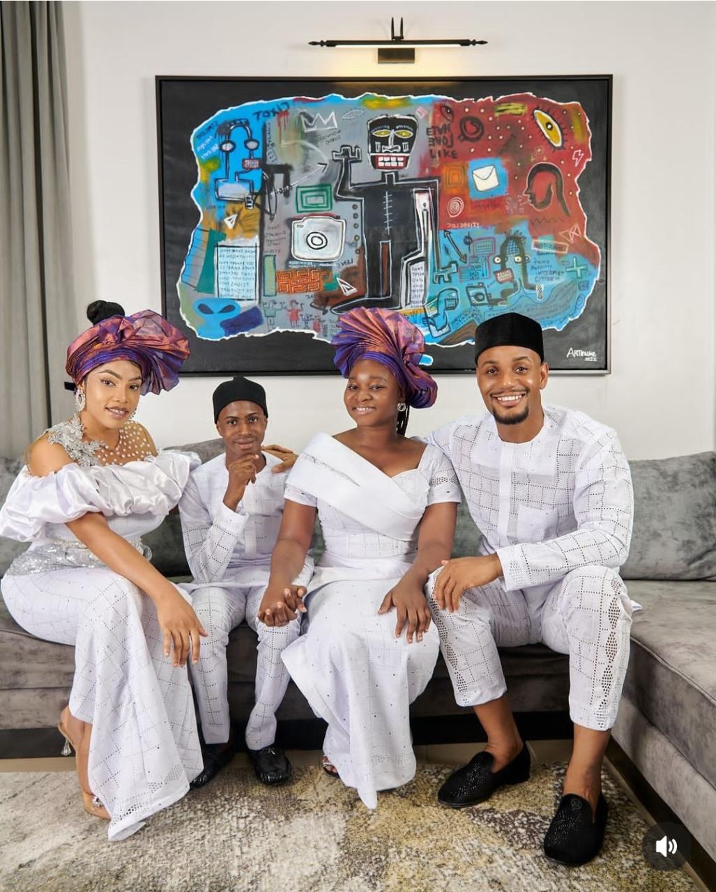 "The most important thing in the world is family & love," Alexx Ekubo writes as he shows off his family (video)