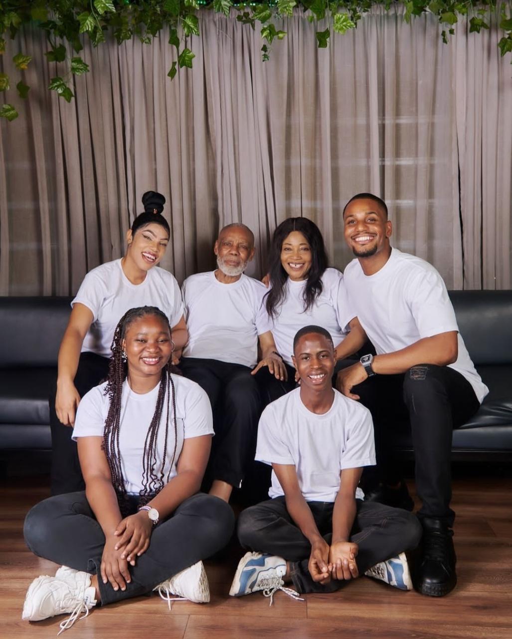 "The most important thing in the world is family & love," Alexx Ekubo writes as he shows off his family (video)