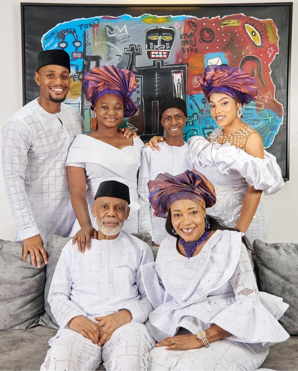 "The most important thing in the world is family & love," Alexx Ekubo writes as he shows off his family (video)