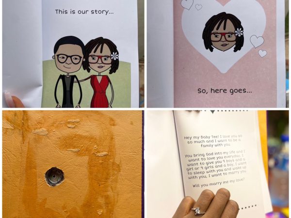 Nigerian lady who loves to read gets proposed to with a 42-page book