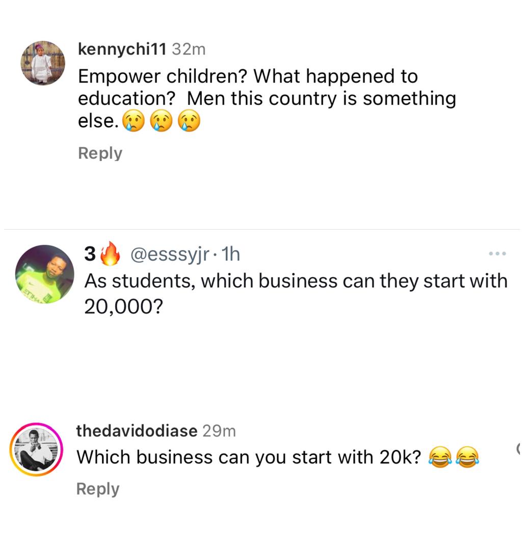 Nigerians react to trending video of Kano state gov, Abba Yusuf, giving N20, 000 startup capital to 500 kids as part of Children?s day celebration