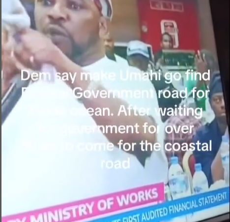 Your coastal lane is inside the ocean and not in our community – Baale of Okun-Ajah challenges Minister of Works, David Umahi during a press conference