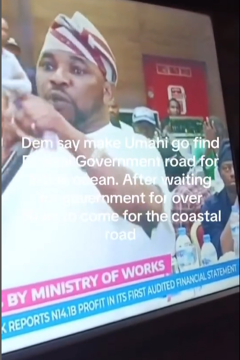 Your coastal lane is inside the ocean and not in our community – Baale of Okun-Ajah challenges Minister of Works, David Umahi during a press conference
