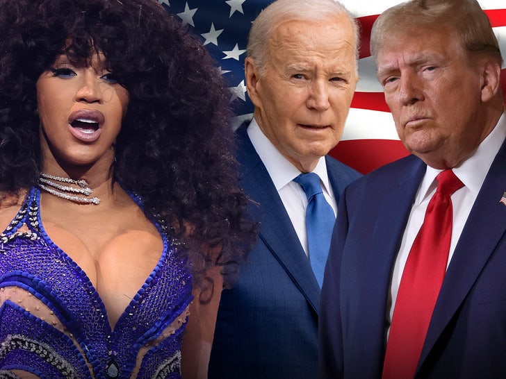 Cardi B says she won’t be voting for Joe Biden or Donald Trump
