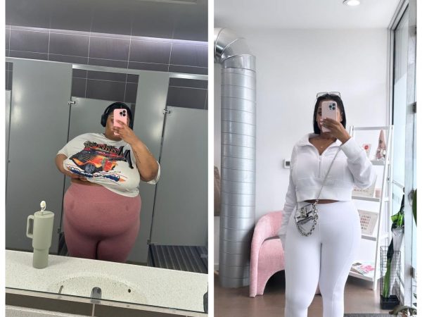 Woman shows off her stunning weight loss transformation