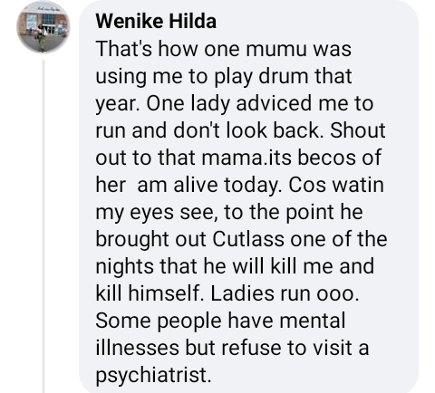 He threatened to machete me to death and kill himself  - Nigerian lady narrates how she escaped abusive relationship
