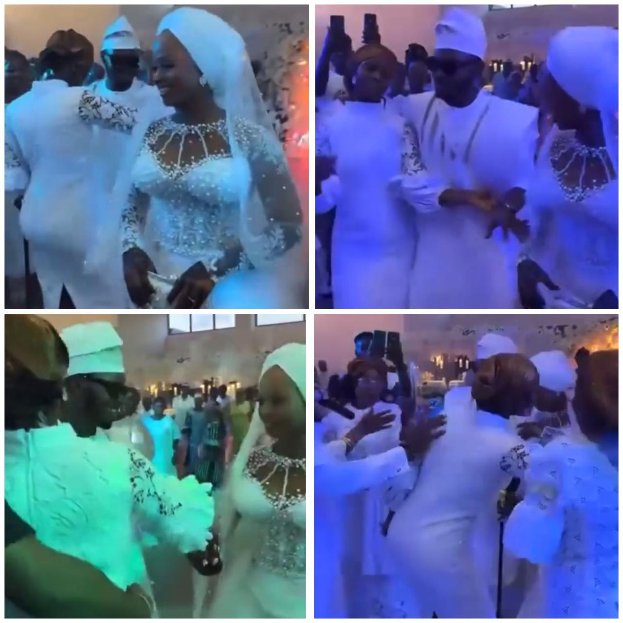 This is Northern Ghanaian tradition – Ghanaians react to trending video of lady interrupting a groom while dancing at his wedding