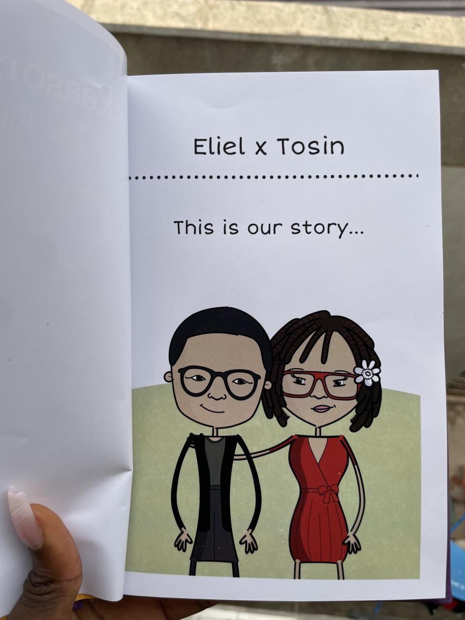Nigerian lady who loves to read gets proposed to with a 42-page book