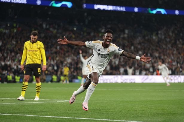 Real Madrid beat Borussia Dortmund 2-0 to win their 15th champions league title
