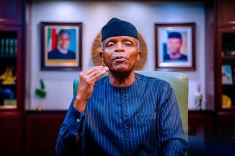 Churches should stop receiving money from unexplained sources – Osinbajo