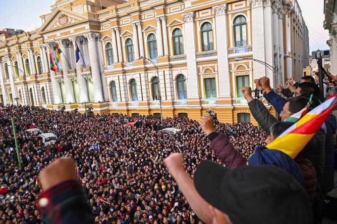 Attempted coup in Bolivia fails as thousands of supporters of President Luis Arce chase soldiers away (videos)