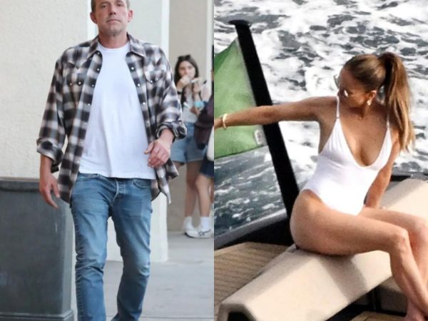 Ben Affleck ditches wedding ring during lunch with daughter as Jennifer Lopez vacations in Italy amid breakup rumours
