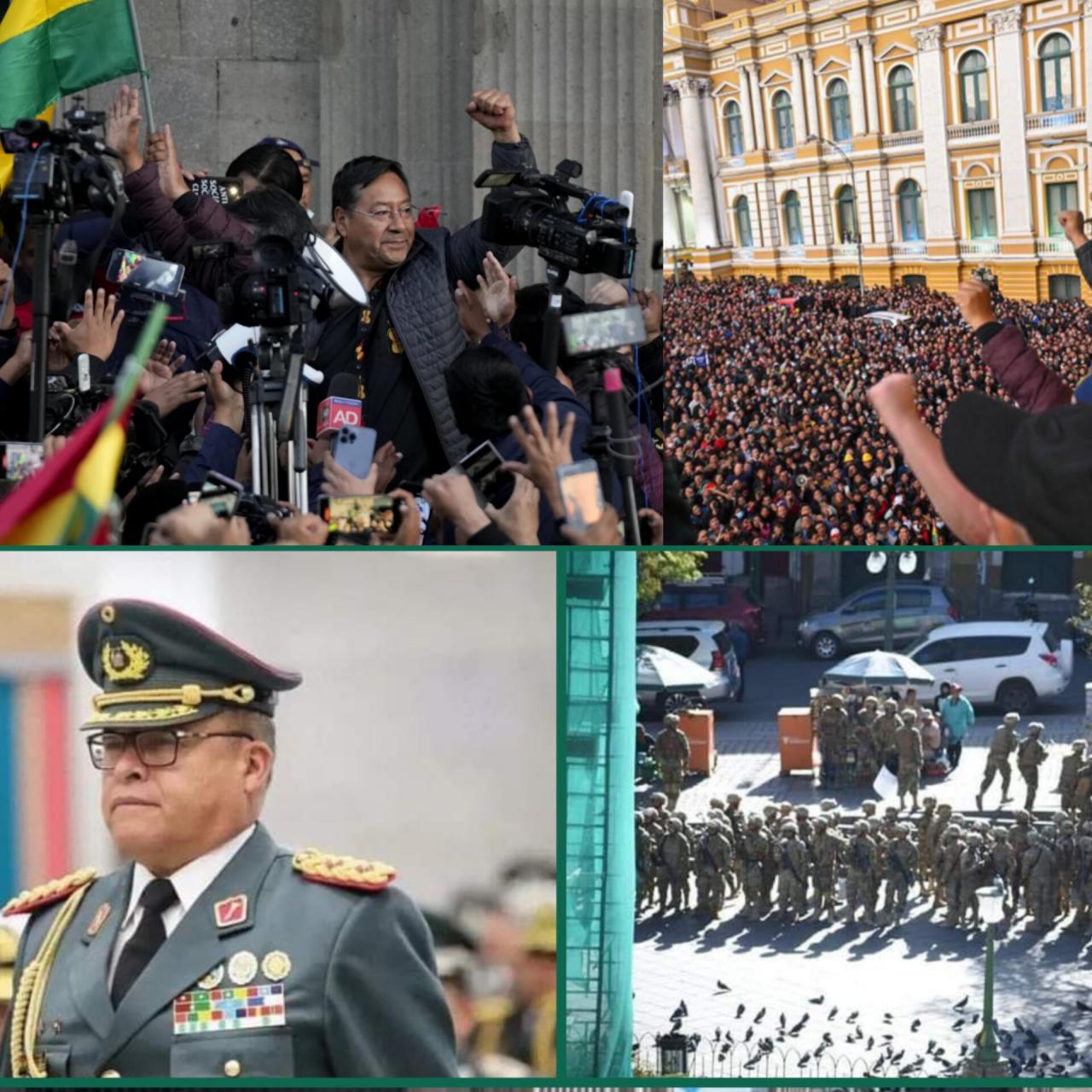Attempted coup in Bolivia fails as thousands of supporters of President Luis Arce chase soldiers away (videos)