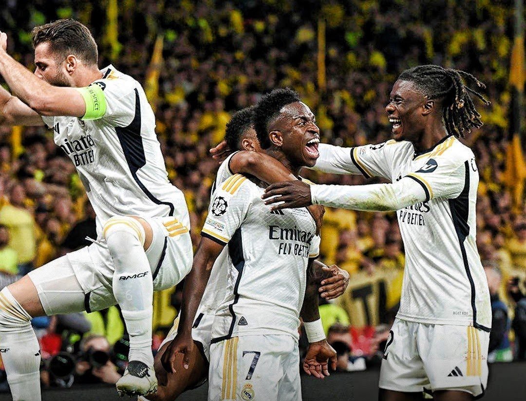 Real Madrid beat Borussia Dortmund 2-0 to win their 15th champions league title