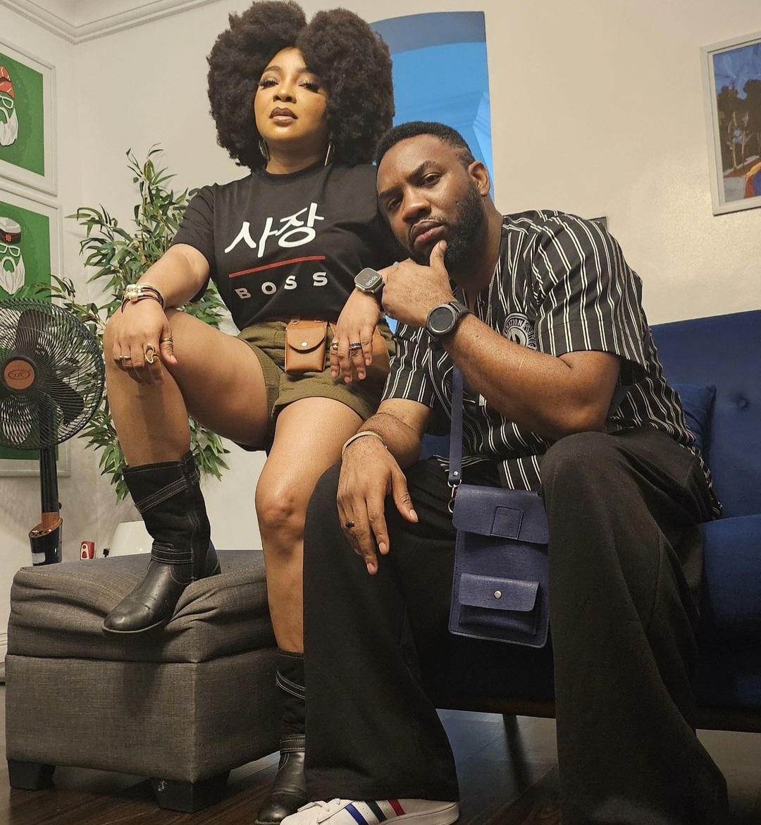 Adorable chat between Linda Ejiofor and husband Ibrahim Suleiman