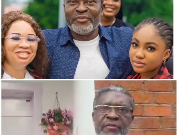 Veteran actor, Kanayo O. Kanayo calls out teen actress Angel Unigwe and her mum; vows to disrupt any movie set actress Angel is working on (video)