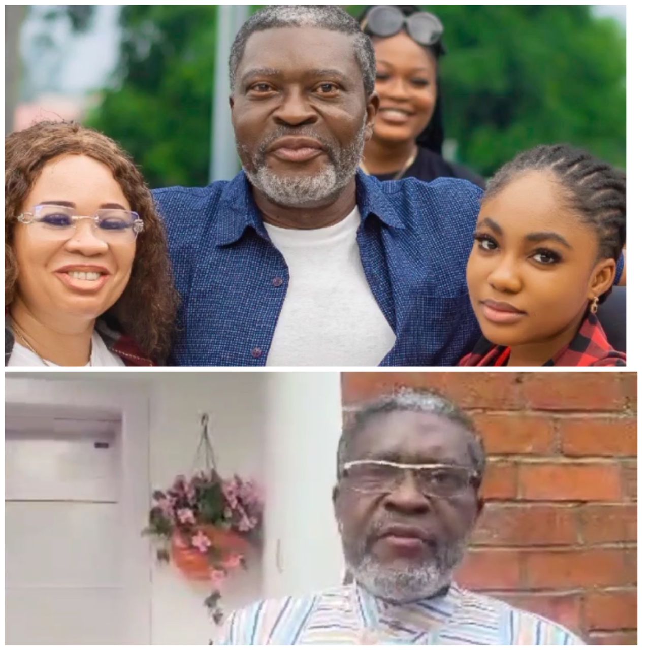 Veteran actor, Kanayo O. Kanayo calls out teen actress Angel Unigwe and her mum; vows to disrupt any movie set actress Angel is working on (video)