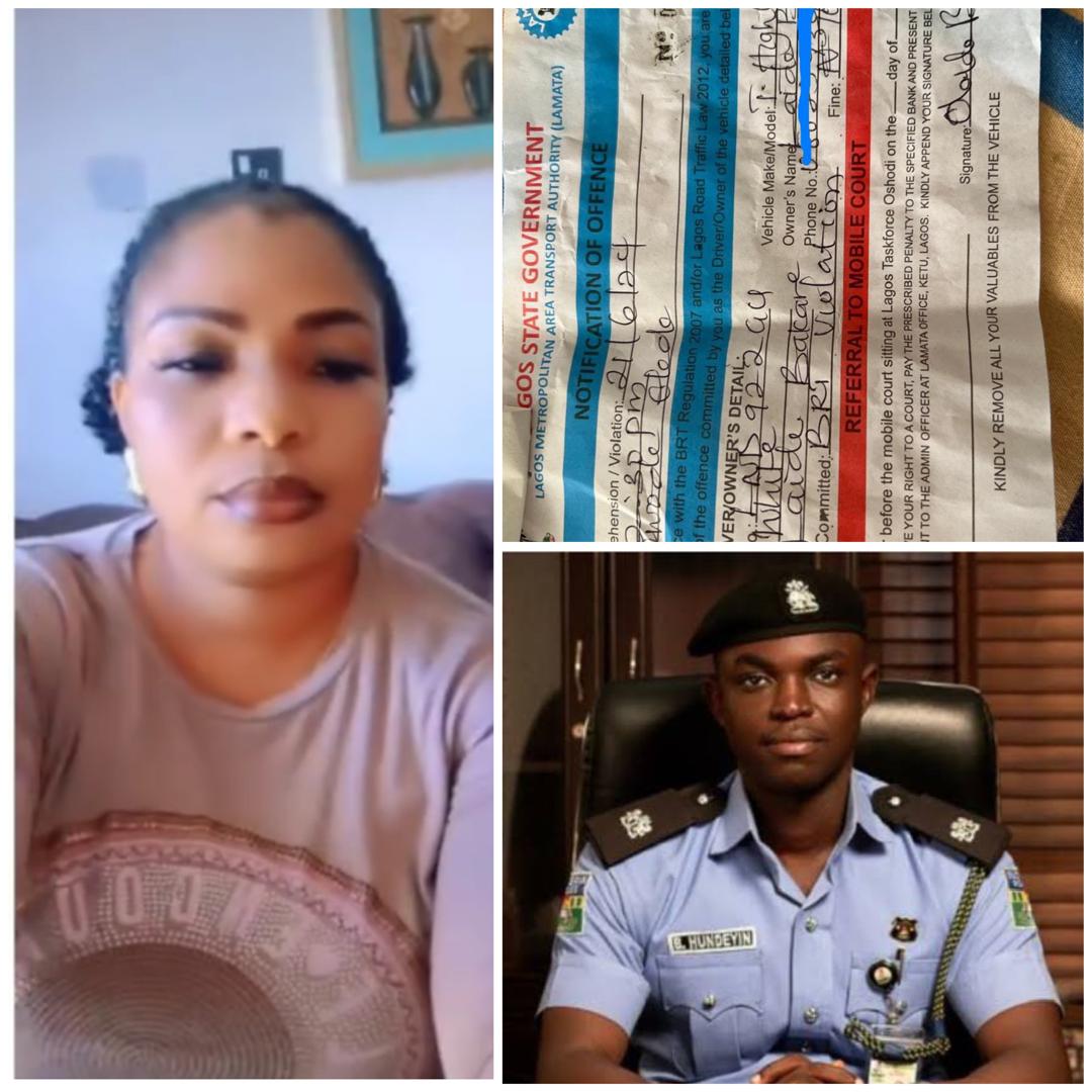 ”You were stopped for contravening traffic laws by driving on the BRT lane”- Lagos Police PRO replies actress Laide Bakare