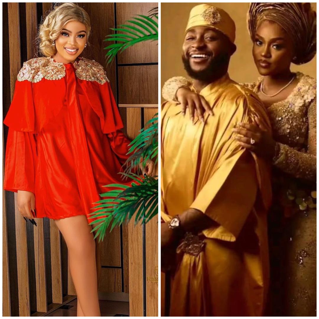 Actress Merit Gold criticizes Christians who are celebrating Davido and Chioma’s wedding after three kids yet judge others who fornicate and want to wed