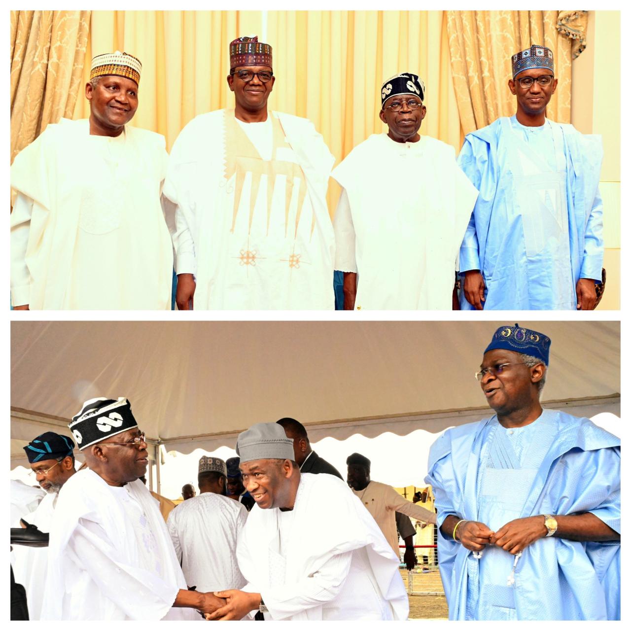 President Tinubu urges sacrifice as he observes Eid prayer in Lagos