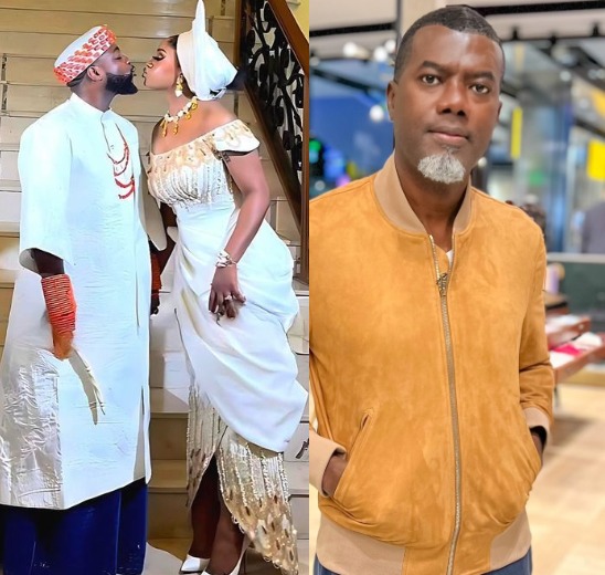 “Celebrities have been getting married before today, and we have never seen such an effect’’ – Reno Omokri writes on why Davido and Chioma’s wedding shut down Nigeria and broke the internet