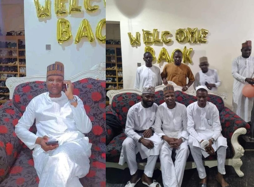 Suspended police chief, Abba Kyari released after 27 months in detention, receives warm welcome from his family members