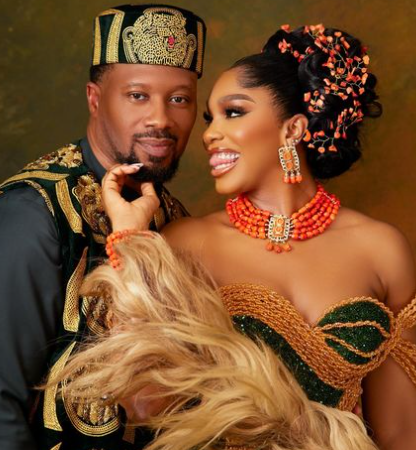 I married my dream man, the man with the kindest heart. A true king!! My gift from God – Actress Sharon Ooja hails her husband