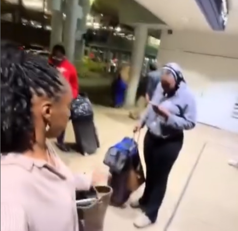 Lady shares video of her meeting her three half-siblings her father left in different parts of the world