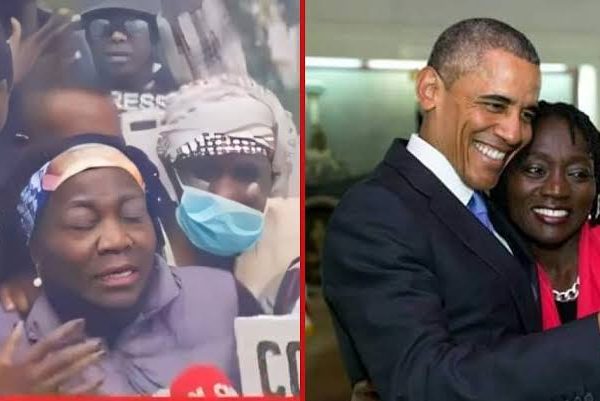 Barack Obama’s sister gets tear-gassed while doing Live TV interview during Kenya protests (video)