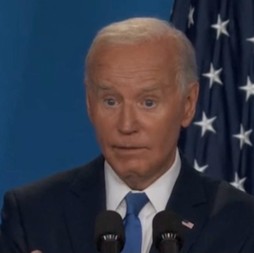 Biden mistakenly calls Ukraine President Zelensky “President Putin” and Kamala Harris “Vice President Trump” at Nato event (video)