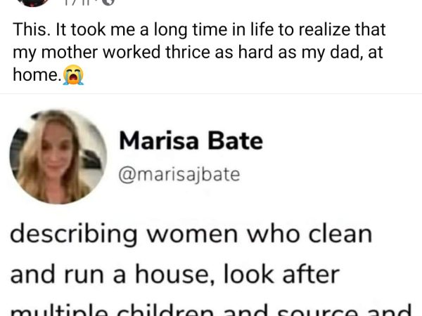 If men are billed by women for the multiple roles they perform at home, we will go penniless – Media personality speaks on unpaid labour women perform at home