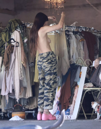 Bruce Willis? daughter str1ps off in middle of LA shop (photos)