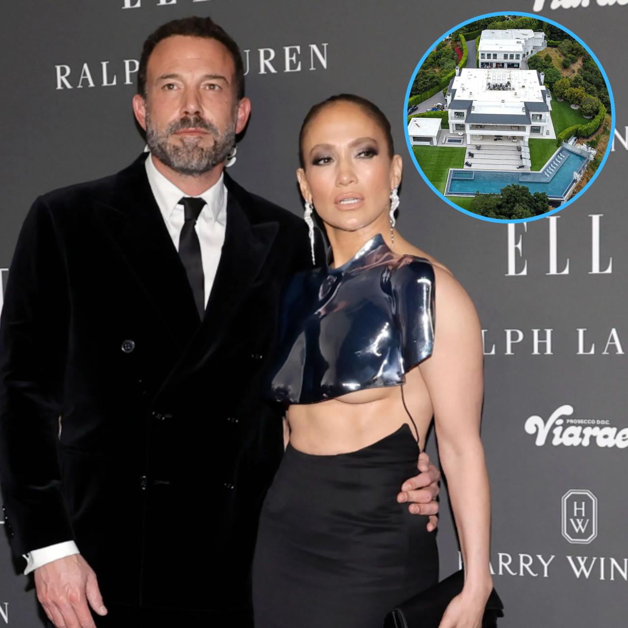 Jennifer Lopez and Ben Affleck publicly list their Beverly Hills marital home for $68M amid divorce rumours