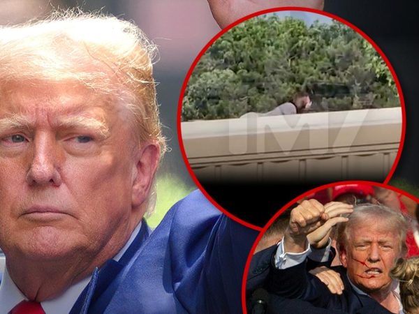 Video shows the moment 20-year-old Thomas Matthew Crooks opened fire on Donald Trump at his rally in Pennsylvania