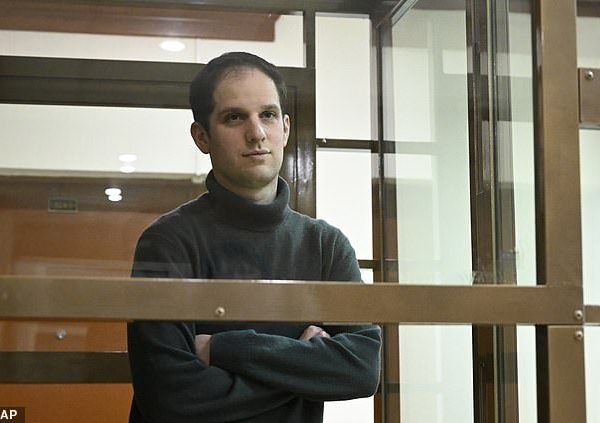 Wall Street Journal reporter, Evan Gershkovich is jailed for 16 years by Russian court on ‘espionage’ charges
