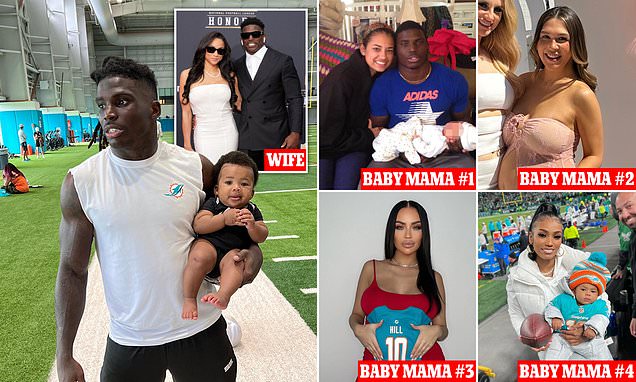 Judge rules NFL star Tyreek Hill is the father of baby girl born in 2023, bringing his total to 3 babies born in 1-year by three different women