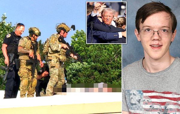 Sniper team was inside building where Donald Trump shooter Thomas Matthew Crooks opened fire from the roof