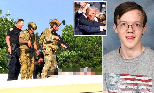 Sniper team was inside building where Donald Trump shooter Thomas Matthew Crooks opened fire from the roof