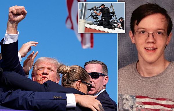 Donald Trump’s sho0ter, Thomas Crooks researched members of Royal Family online as he planned targets for assassination, FBI says