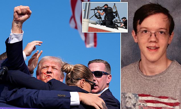 Donald Trump’s sho0ter, Thomas Crooks researched members of Royal Family online as he planned targets for assassination, FBI says