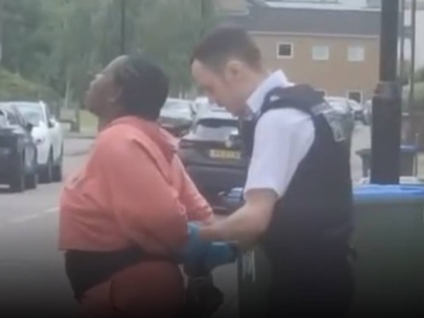 Nigerian woman arrested in UK for publicly assaulting another woman over alleged affair with her husband (Video )