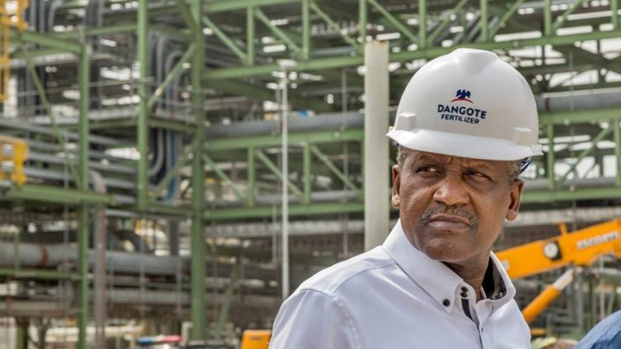 NNPC stake in Dangote Refinery now 7.2% – Dangote